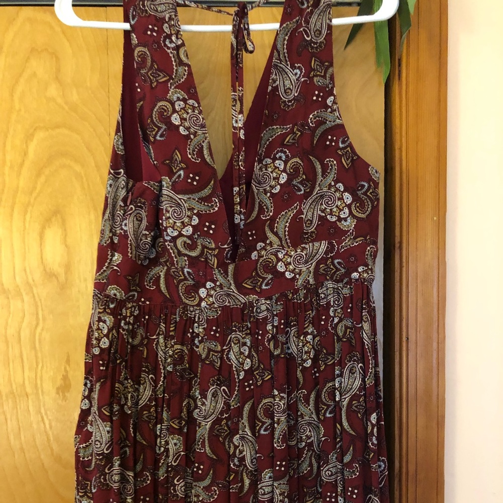Maroon dress